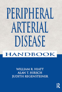 Imagen de portada: Peripheral Arterial Disease Handbook 1st edition 9780849384134