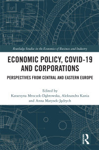 Cover image: Economic Policy, COVID-19 and Corporations 1st edition 9781032384986