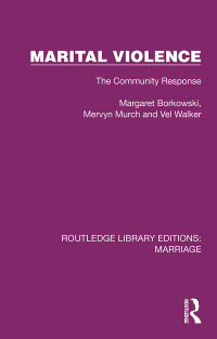 Cover image: Marital Violence 1st edition 9781032468952