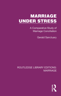 Imagen de portada: Marriage Under Stress 1st edition 9781032467825