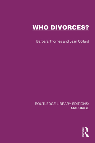Cover image: Who Divorces? 1st edition 9781032470092