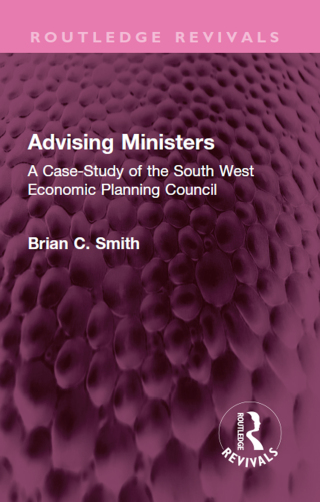 Cover image: Advising Ministers 1st edition 9781032514710