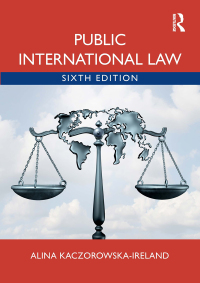 Imagen de portada: Public International Law 6th edition 9780367516017