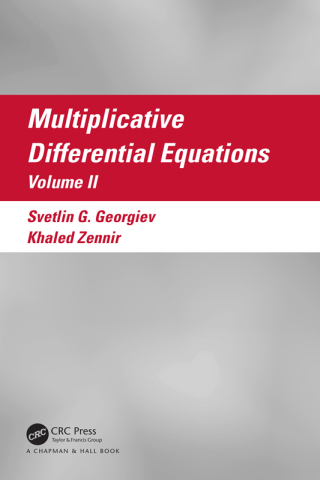 Cover image: Multiplicative Differential Equations 1st edition 9781032495842