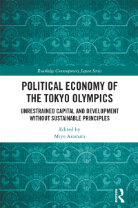 Cover image: Political Economy of the Tokyo Olympics 1st edition 9781032352176