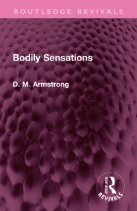Cover image: Bodily Sensations 1st edition 9781032521572