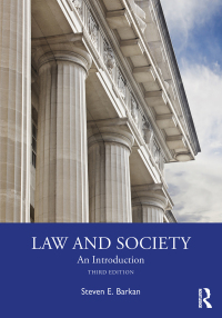 Cover image: Law and Society 3rd edition 9781032264813
