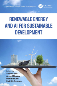 Imagen de portada: Renewable Energy and AI for Sustainable Development 1st edition 9781032439495