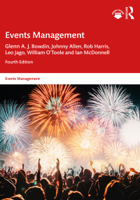 表紙画像: Events Management 4th edition 9780367491840