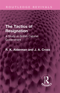 Cover image: The Tactics of Resignation 1st edition 9781032526850