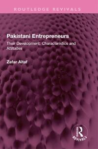 Imagen de portada: Pakistani Entrepreneurs 1st edition 9781032526973