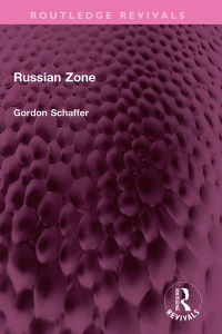 صورة الغلاف: Russian Zone 1st edition 9781032527482