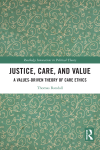 Cover image: Justice, Care, and Value 1st edition 9781032435282