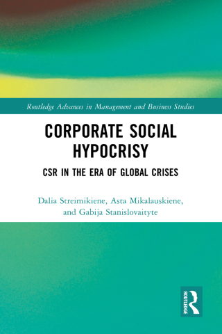 Cover image: Corporate Social Hypocrisy 1st edition 9781032489957