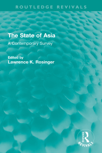 Imagen de portada: The State of Asia 1st edition 9781032535630