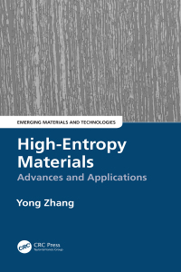 Omslagafbeelding: High-Entropy Materials 1st edition 9781032323916