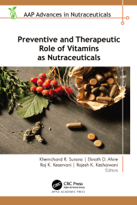 Cover image: Preventive and Therapeutic Role of Vitamins as Nutraceuticals 1st edition 9781774914441