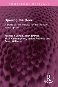 صورة الغلاف: Opening the Door 1st edition 9781032538648