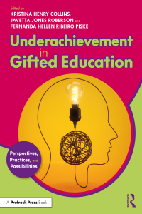 Cover image: Underachievement in Gifted Education 1st edition 9781032432830