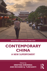 Cover image: Contemporary China 1st edition 9781032395098
