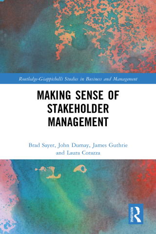 Cover image: Making Sense of Stakeholder Management 1st edition 9781032516981