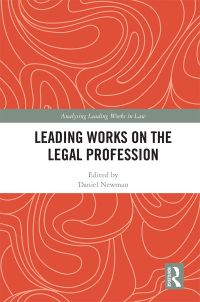 Imagen de portada: Leading Works on the Legal Profession 1st edition 9781032182803