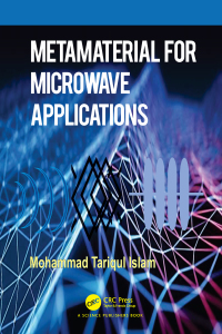 Cover image: Metamaterial for Microwave Applications 1st edition 9781032414522