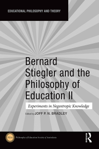 Imagen de portada: Bernard Stiegler and the Philosophy of Education II 1st edition 9781032471761