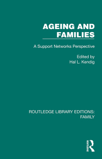 Imagen de portada: Ageing and Families 1st edition 9781032530512