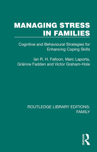 Imagen de portada: Managing Stress in Families 1st edition 9781032538112