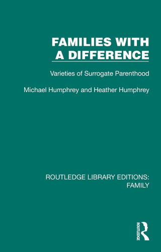 Cover image: Families with a Difference 1st edition 9781032533063