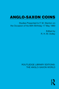 Cover image: Anglo-Saxon Coins 1st edition 9781032534251