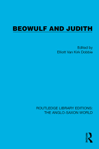 Cover image: Beowulf and Judith 1st edition 9781032540979