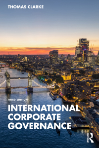 表紙画像: International Corporate Governance 3rd edition 9781032019383
