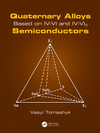 Cover image: Quaternary Alloys Based on IV-VI and IV-VI2 Semiconductors 1st edition 9780367639259