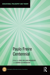 Cover image: Paulo Freire Centennial 1st edition 9781032536644