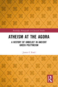 Cover image: Atheism at the Agora 1st edition 9781032492995