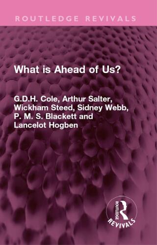 Imagen de portada: What is Ahead of Us? 1st edition 9781032548692