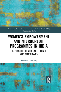 Imagen de portada: Women’s Empowerment and Microcredit Programmes in India 1st edition 9781032411309