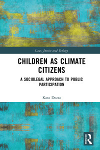 Imagen de portada: Children as Climate Citizens 1st edition 9781032453903
