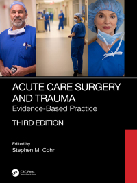 Cover image: Acute Care Surgery and Trauma 3rd edition 9781032326986