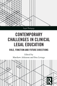 Imagen de portada: Contemporary Challenges in Clinical Legal Education 1st edition 9781032515137