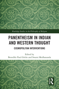 Cover image: Panentheism in Indian and Western Thought 1st edition 9781032293929