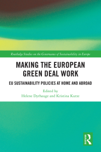 Cover image: Making the European Green Deal Work 1st edition 9781032160702