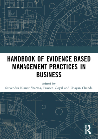 صورة الغلاف: Handbook of Evidence Based Management Practices in Business 1st edition 9781032542164