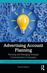Cover image: Advertising Account Planning 4th edition 9781032168227