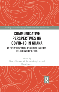 Cover image: Communicative Perspectives on COVID-19 in Ghana 1st edition 9781032360461