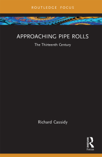 Cover image: Approaching Pipe Rolls 1st edition 9781032313351
