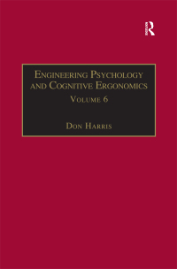 Cover image: Engineering Psychology and Cognitive Ergonomics 1st edition 9780754613381