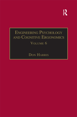 صورة الغلاف: Engineering Psychology and Cognitive Ergonomics 1st edition 9780754613381